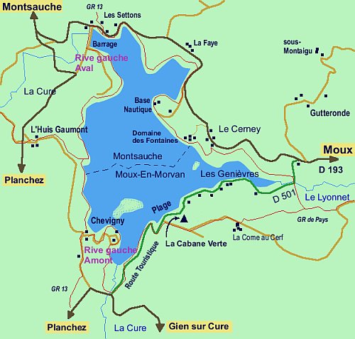 Kaartje Lac Des Settond